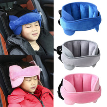 Load image into Gallery viewer, Children Car Seat Belt Head Support Comfortable Safe Sleep Solution Pillows Protector Unisex Neck Travel Stroller Soft Caushion