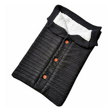 Load image into Gallery viewer, CYSINCOS Baby Sleeping Bag Envelope Winter Kid Sleepsack Footmuff Stroller Knitted Sleep Sack Newborn Swaddle Knit Wool Slaapzak