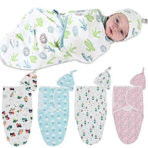 2Pcs/Set Muslin Baby Swaddle Diaper 100% Cotton Infant Newborn Thin Baby Wrap Envelope Swaddling Swaddleme Sleep Bag Sleepsack